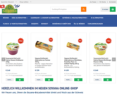 Soyana-Shop für die EU